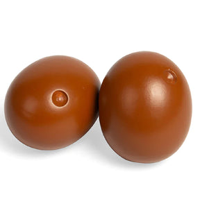 2 x Wooden Potatoes