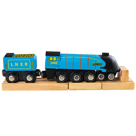 BigJigs Rail Mallard Wooden Train