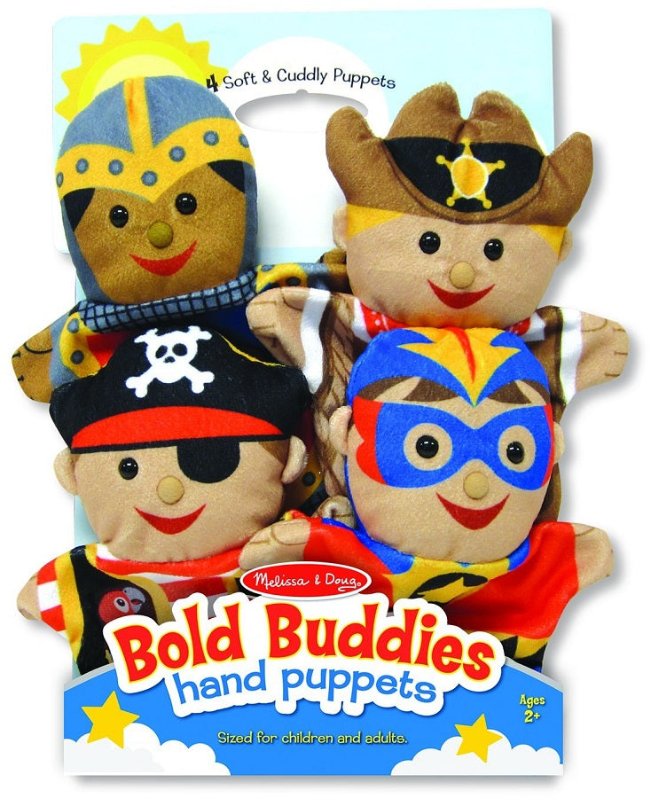 Bold Buddies Hand Puppets Set