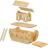 Giant Deluxe Natural Wooden Ark