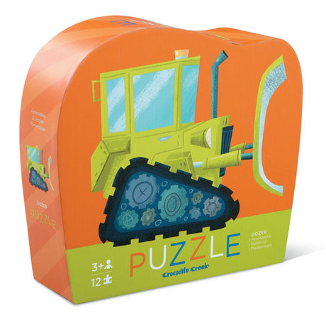 Bulldozer Shaped Box Puzzle