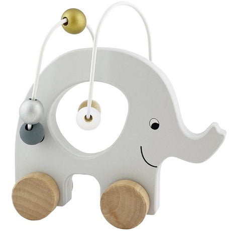 Push Along Elephant Bead Frame