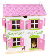 Candy Cottage Dolls House with Furniture