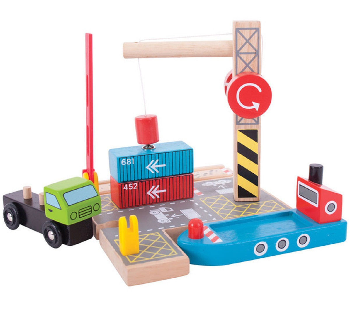 Container Shipping Yard