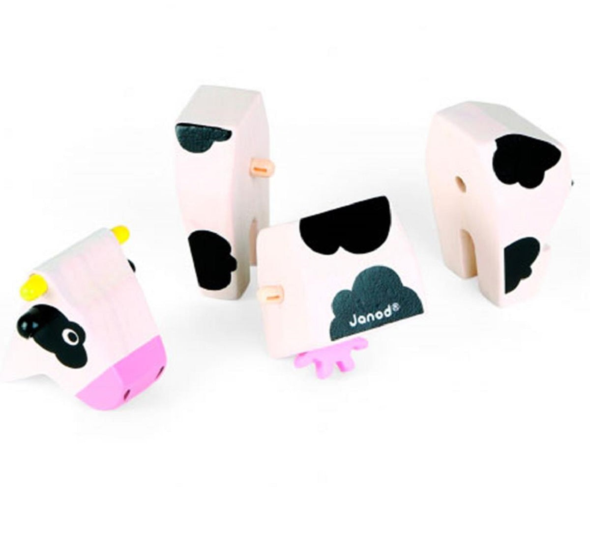 Wooden Cow Animal Kit