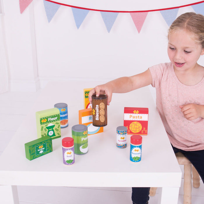 Cupboard Grocery Set