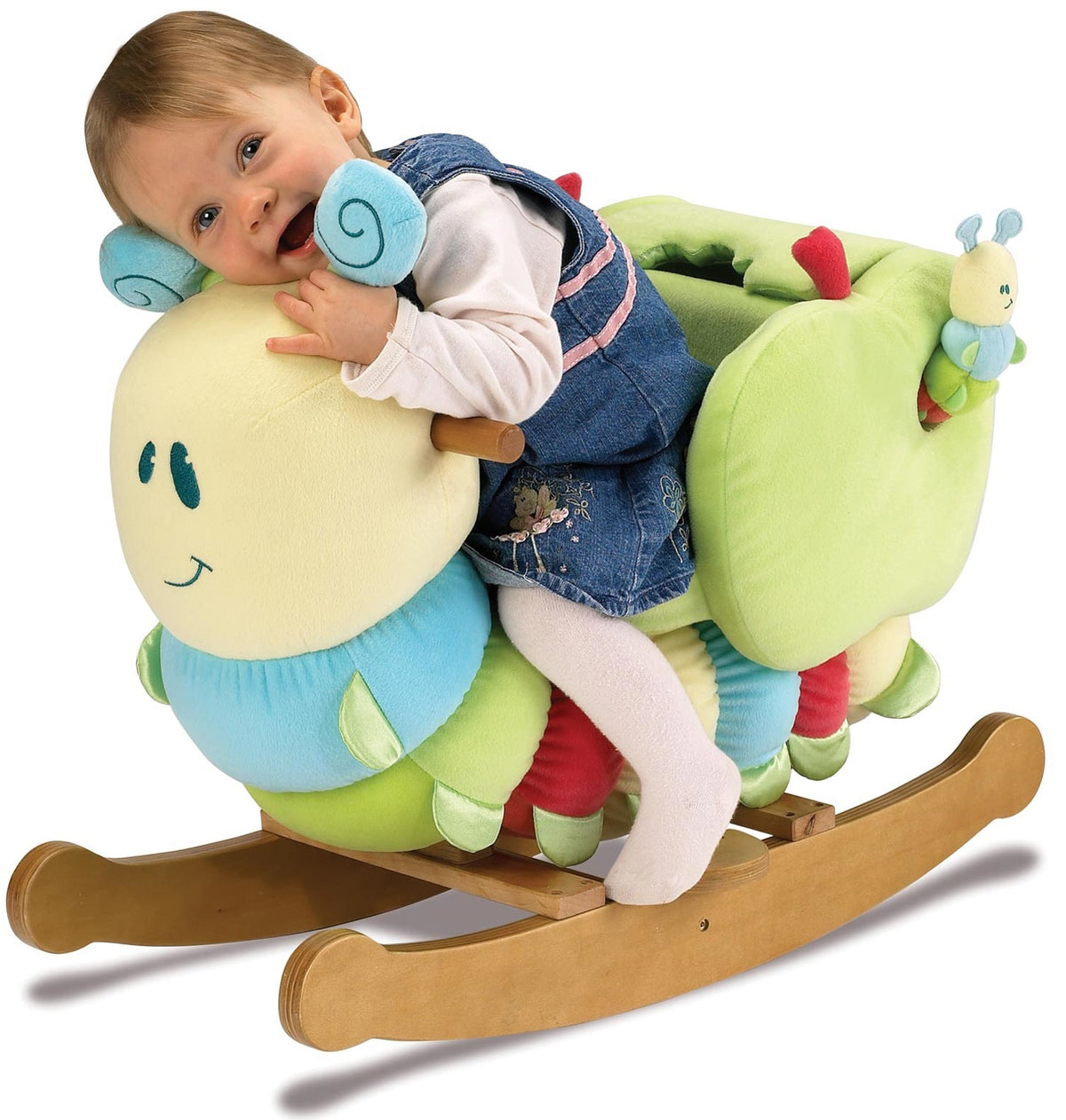 Outdoor Infant Rocker Curious Caterpillar Infant Rocker – Wooden Toy Shop