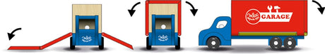 Convertible Wooden Truck Garage