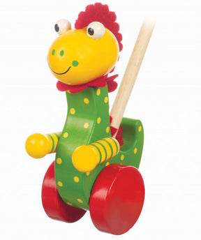 Push Along Wooden Dinosaur