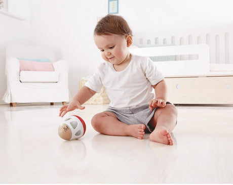 Wooden Bell Rattle