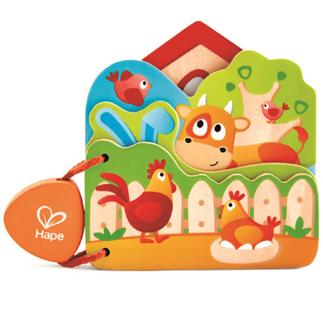 Baby's Wooden Farm Book
