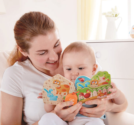 Baby's Wooden Farm Book