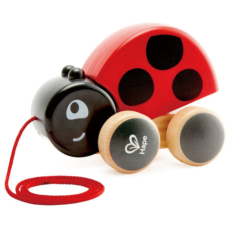 Pull Along Wooden Ladybird