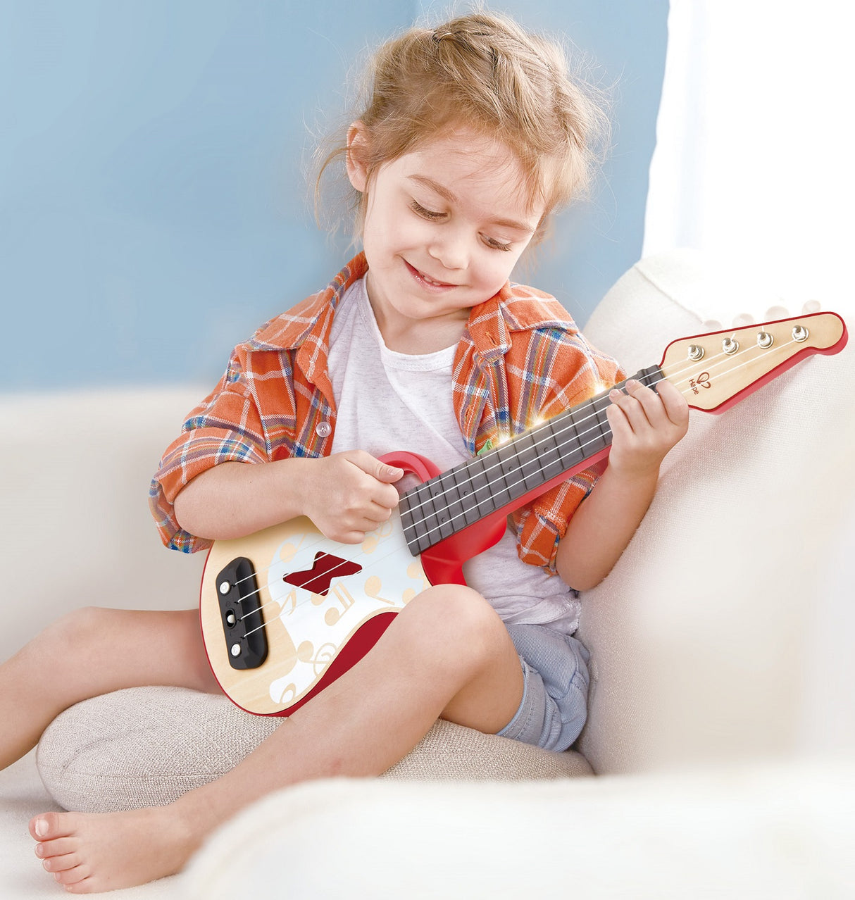 Learn with Lights Ukulele - Red