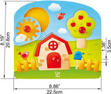 Country Peg Puzzle