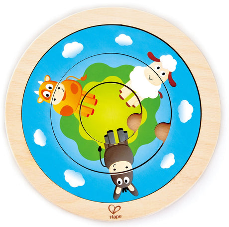 Spinning 2 in 1 Farm Puzzle