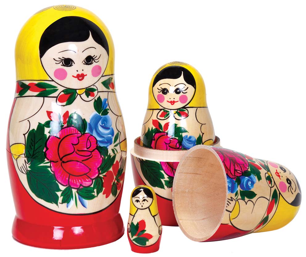 Russian Doll 5 Nest
