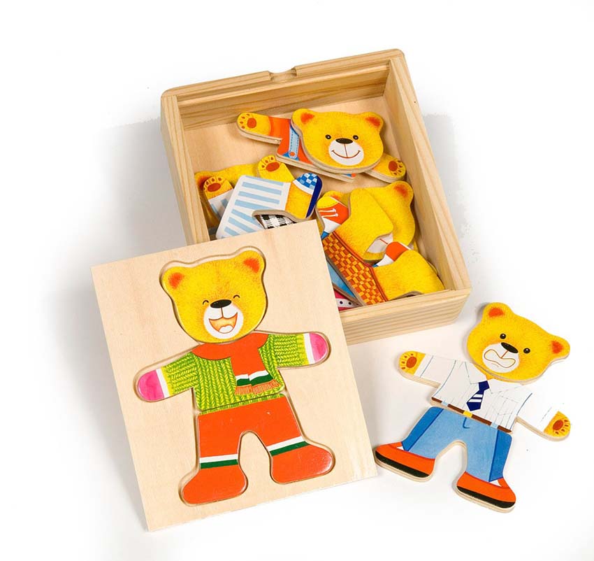 Dress Up Mr Bear Set