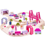 BigJigs Fairy Town Train Set 