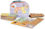 Farm Animal Dominoes in a Suitcase