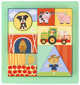 Block Tray Puzzle - Farm