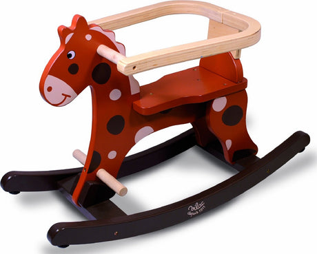 My First Brown Rocking Horse (with removable hoop)