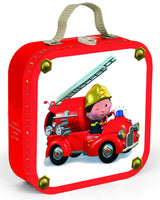 Leon's Firetruck - Set of 4 Jigsaws in a Suitcase