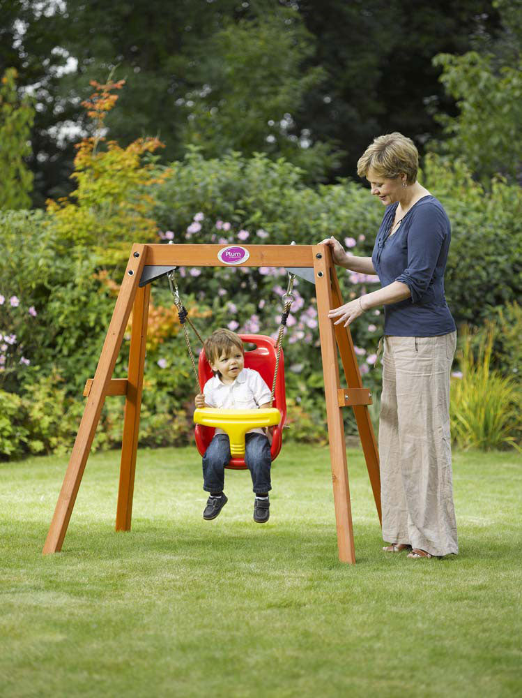 Wooden Baby Swing