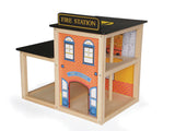 Tidlo Wooden Fire Station Set