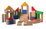 Plan Toys 50 Wooden Blocks