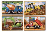 Melissa and Doug Construction Puzzles in a Box