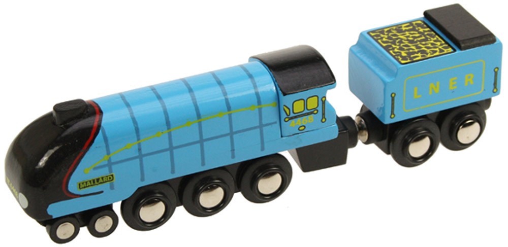 BigJigs Rail Mallard Wooden Train