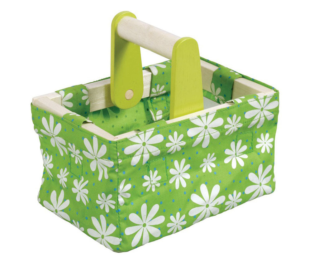 BigJigs Green Shopping Basket