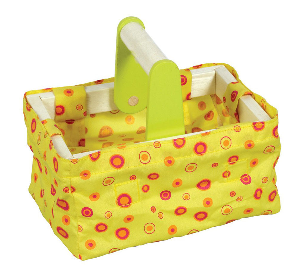 BigJigs Yellow Shopping Basket