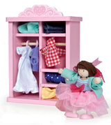 Le Toy Van Dolly and Dressing Up Wardrobe