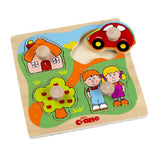 John Crane Tidlo House Peg Puzzle