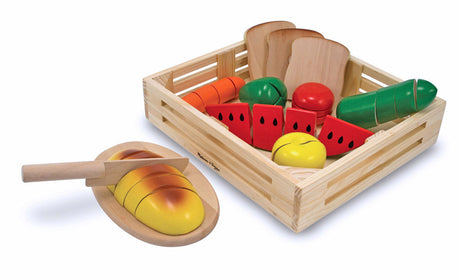 Melissa and Doug Cutting Food