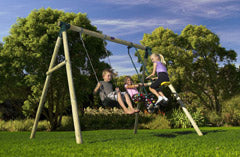 Plum Products Lemur Wooden Pole Swing Set