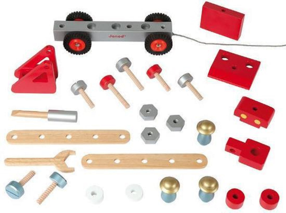 Janod Build & Play Fire Engine