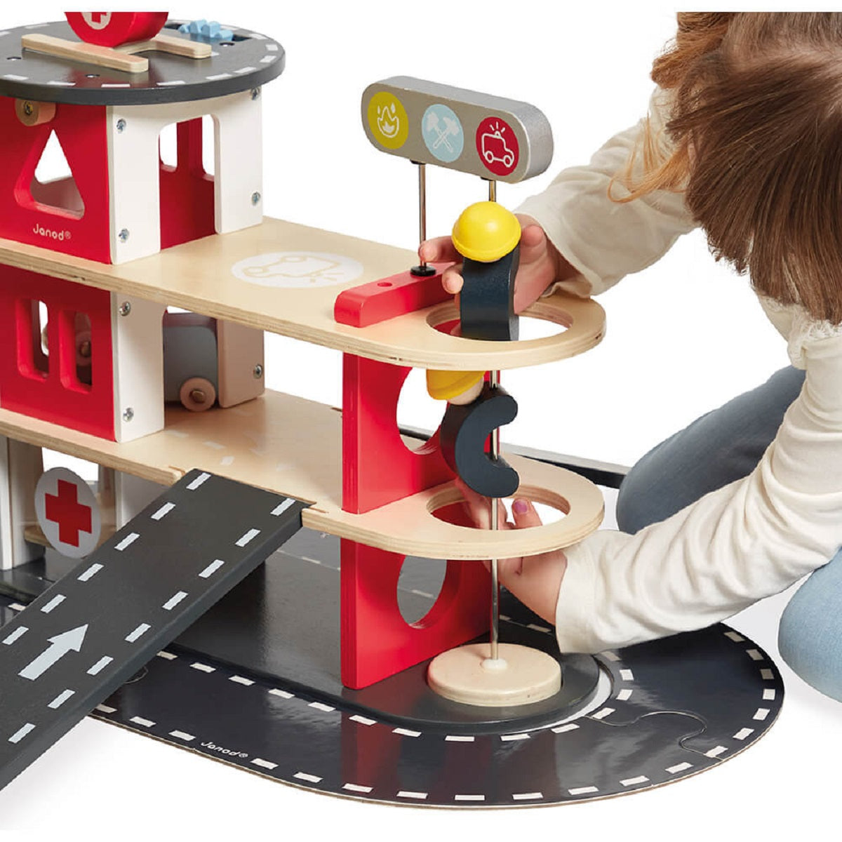Janod Fire Station Set 