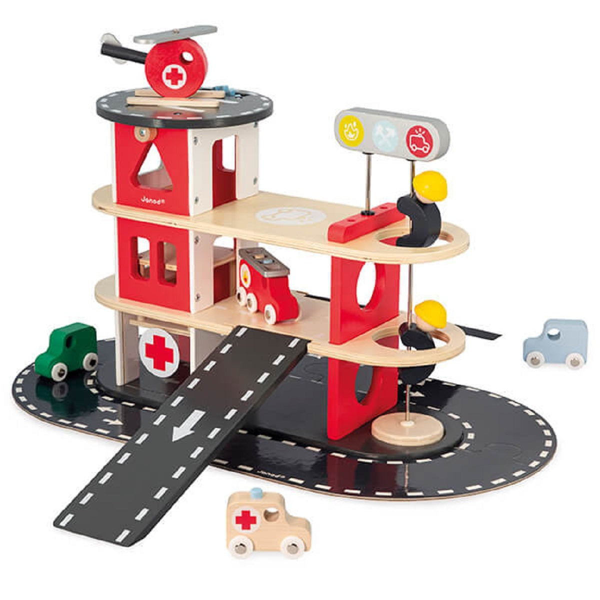 Janod Fire Station Set 