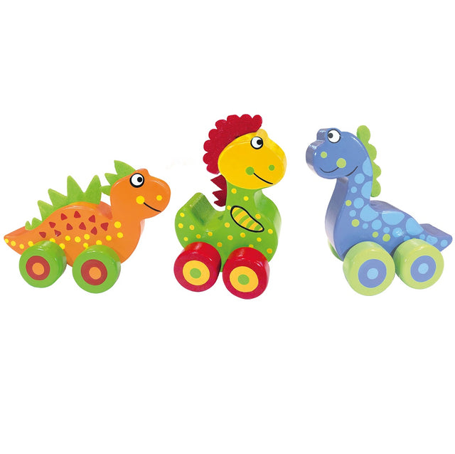First Wooden Dinosaur Vehicles