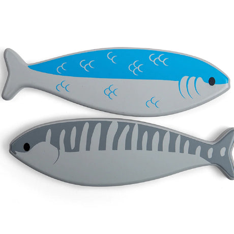 2 x Wooden Fish