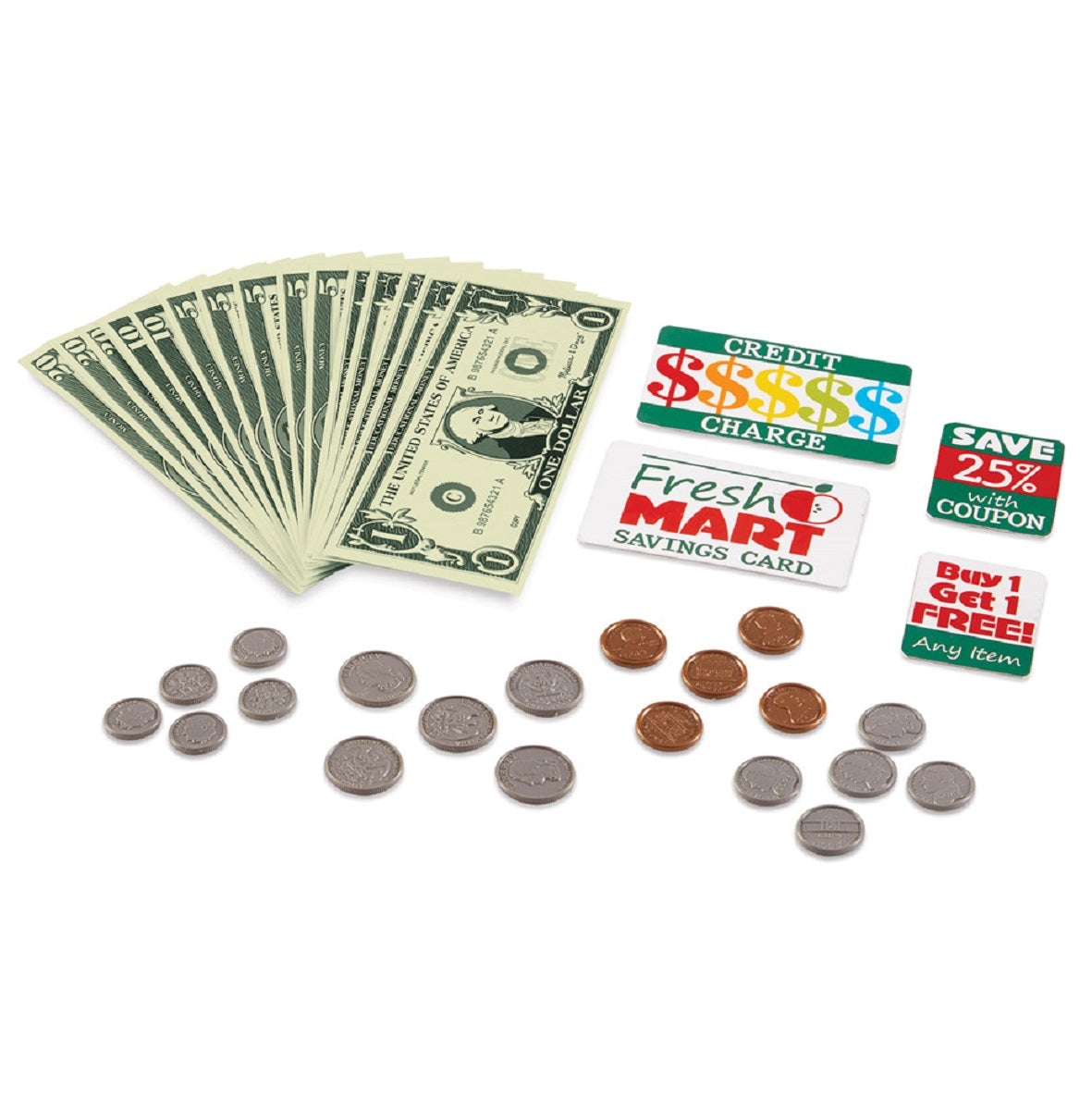 Fresh Mart Grocery Store Accessory Set