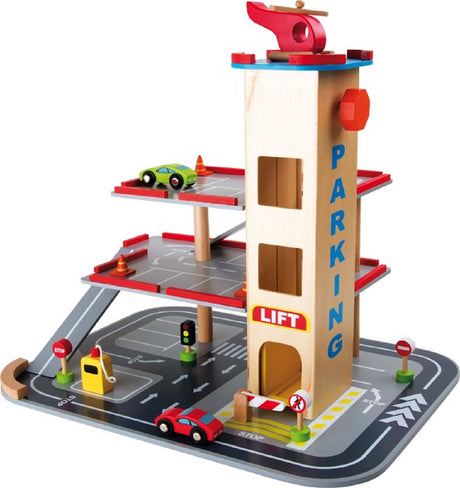 Wooden Parking Garage