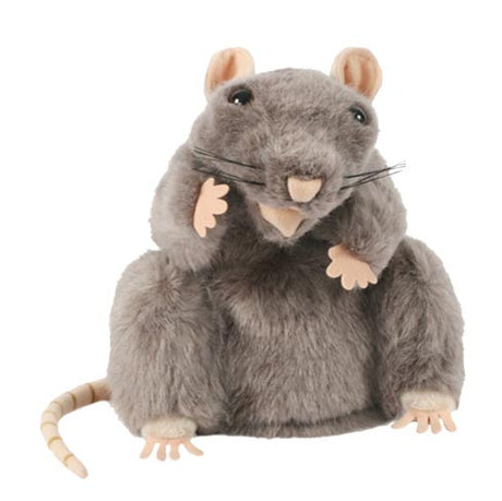 Wildlife Hand Puppet - Grey Rat