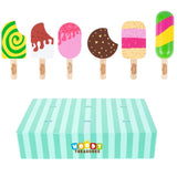 Childrens Wooden Ice Cream Set