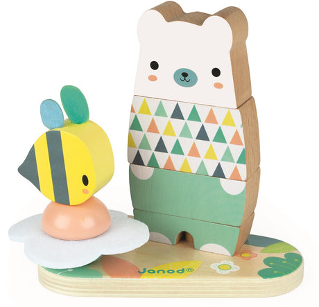 Wooden Pure Stackable Bear
