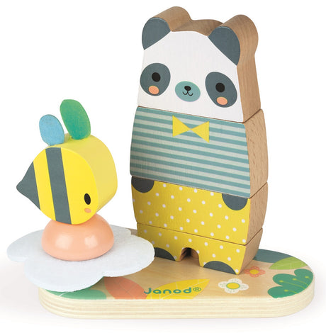 Wooden Pure Stackable Bear