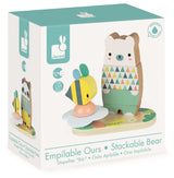Wooden Pure Stackable Bear